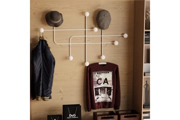 Metall Vegghook Australia Hvit - Hvit - Oppbevaring - Kles oppbevaring - Kleshengere & knaggrekker - Knagger