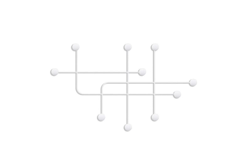 Metall Vegghook Australia Hvit - Hvit - Oppbevaring - Kles oppbevaring - Kleshengere & knaggrekker - Knagger