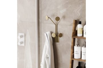 Metall Vegghook Clarra Gull - Gull - Oppbevaring - Kles oppbevaring - Kleshengere & knaggrekker - Knagger