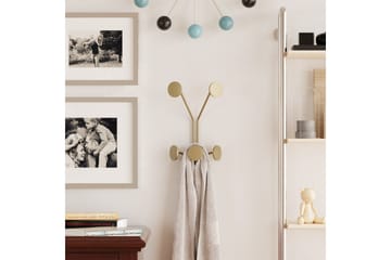 Metall Vegghook Clarra Gull - Gull - Oppbevaring - Kles oppbevaring - Kleshengere & knaggrekker - Knagger