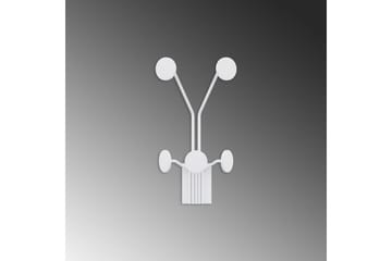 Metall Vegghook Clarra Hvit - Hvit - Oppbevaring - Kles oppbevaring - Kleshengere & knaggrekker - Knagger