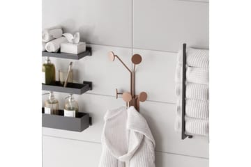 Metall Vegghook Clarra Kobber - Kobber - Oppbevaring - Kles oppbevaring - Kleshengere & knaggrekker - Knagger