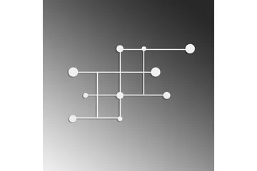 Metall Vegghook Colna Hvit - Hvit - Oppbevaring - Kles oppbevaring - Kleshengere & knaggrekker - Knagger