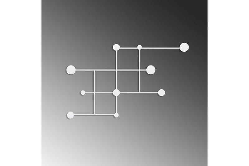 Metall Vegghook Colna Hvit - Hvit - Oppbevaring - Kles oppbevaring - Kleshengere & knaggrekker - Knagger