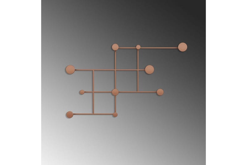 Metall Vegghook Colna Kobber - Kobber - Oppbevaring - Kles oppbevaring - Kleshengere & knaggrekker - Knagger