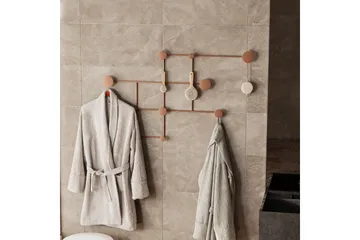 Metall Vegghook Colna Kobber - Kobber - Oppbevaring - Kles oppbevaring - Kleshengere & knaggrekker - Knagger