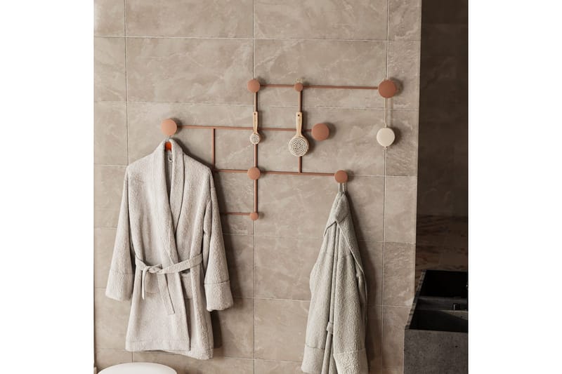 Metall Vegghook Colna Kobber - Kobber - Oppbevaring - Kles oppbevaring - Kleshengere & knaggrekker - Knagger