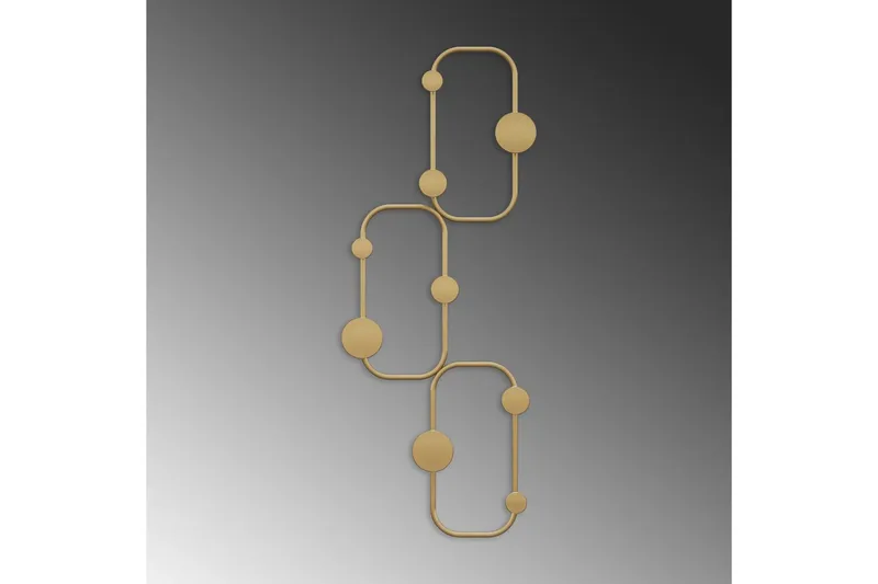 Metall Vegghook Dravos Gull - Gull - Oppbevaring - Kles oppbevaring - Kleshengere & knaggrekker - Knagger