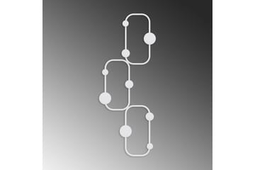 Metall Vegghook Dravos Hvit - Hvit - Oppbevaring - Kles oppbevaring - Kleshengere & knaggrekker - Knagger