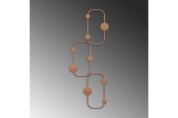 Metall Vegghook Dravos Kobber - Kobber - Oppbevaring - Kles oppbevaring - Kleshengere & knaggrekker - Knagger