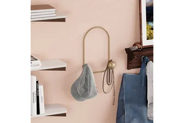 Metall Vegghook Frosk Gull - Gull - Oppbevaring - Kles oppbevaring - Kleshengere & knaggrekker - Knagger