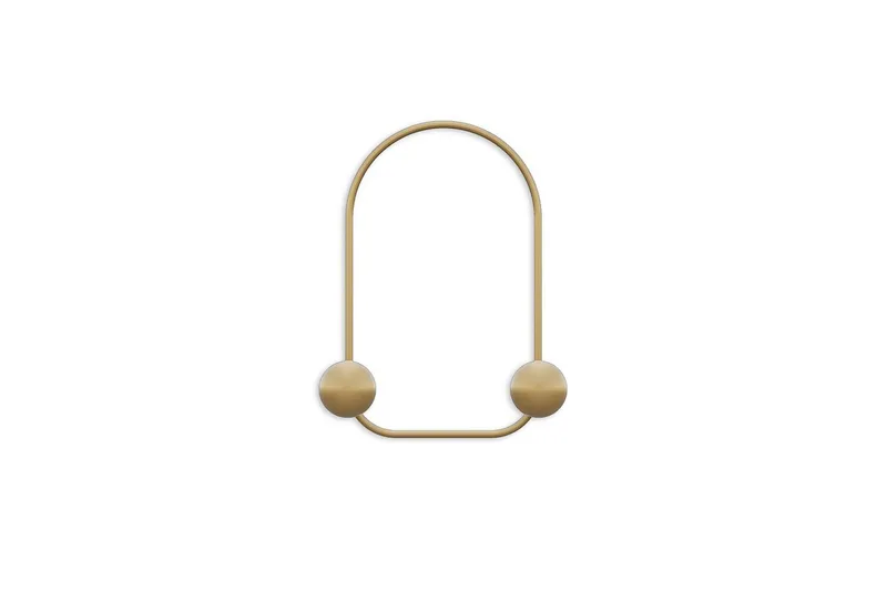 Metall Vegghook Frosk Gull, Gull