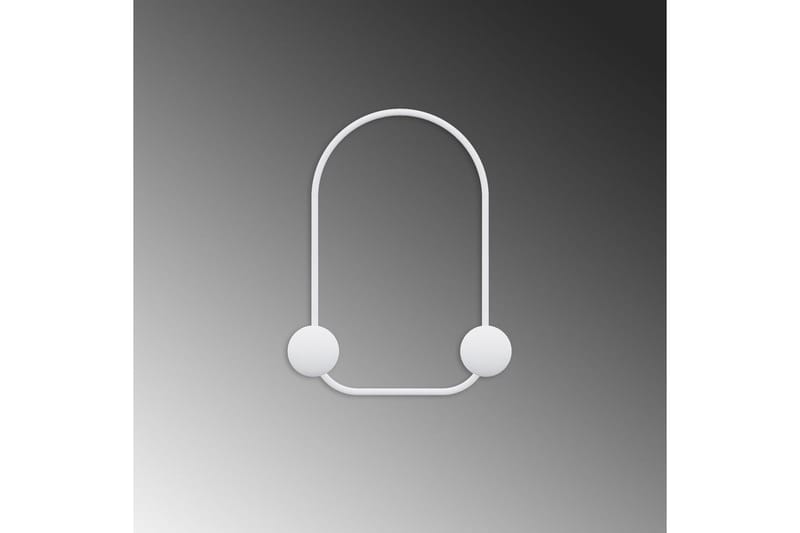 Metall Vegghook Frosk Hvit - Hvit - Oppbevaring - Kles oppbevaring - Kleshengere & knaggrekker - Knagger