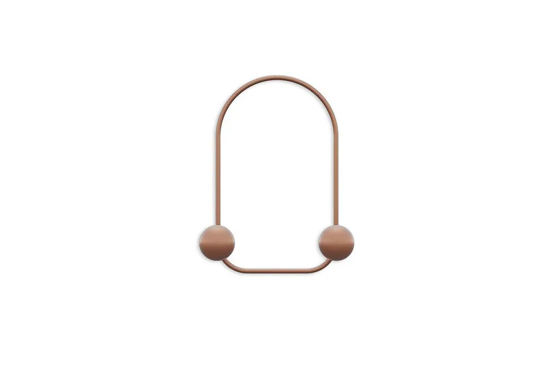 Metall Vegghook Frosk Kobber, Kobber