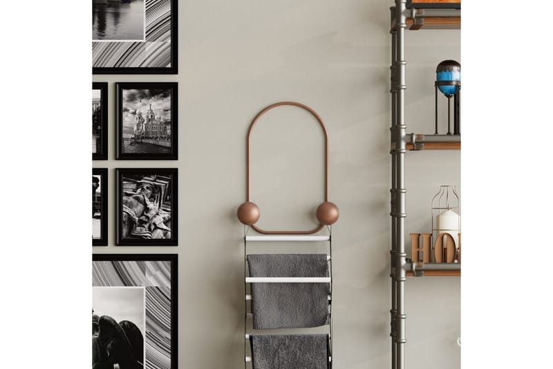 Metall Vegghook Frosk Kobber - Kobber - Oppbevaring - Kles oppbevaring - Kleshengere & knaggrekker - Knagger