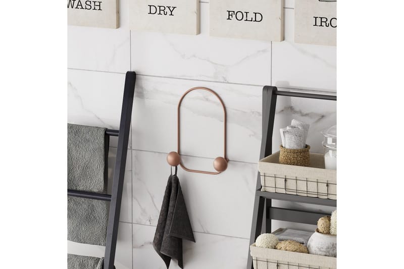 Metall Vegghook Frosk Kobber - Kobber - Oppbevaring - Kles oppbevaring - Kleshengere & knaggrekker - Knagger