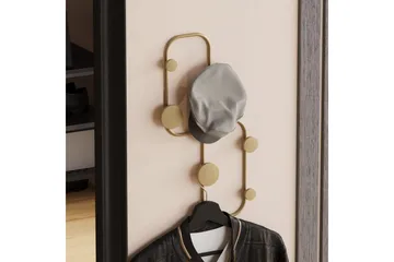 Metall Vegghook Marihøne Gull - Gull - Oppbevaring - Kles oppbevaring - Kleshengere & knaggrekker - Knagger