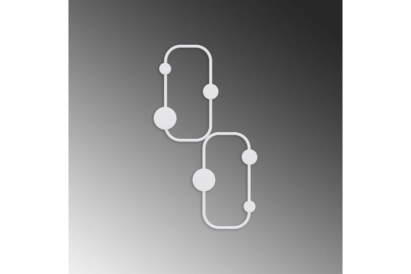 Metall Vegghook Marihøne Hvit - Hvit - Oppbevaring - Kles oppbevaring - Kleshengere & knaggrekker - Knagger