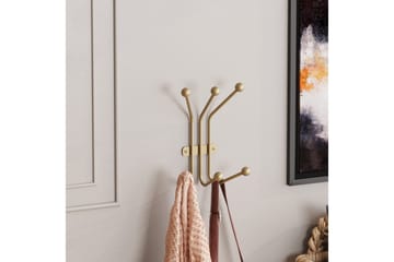 Metall Vegghook Maur Gull - Gull - Oppbevaring - Kles oppbevaring - Kleshengere & knaggrekker - Knagger