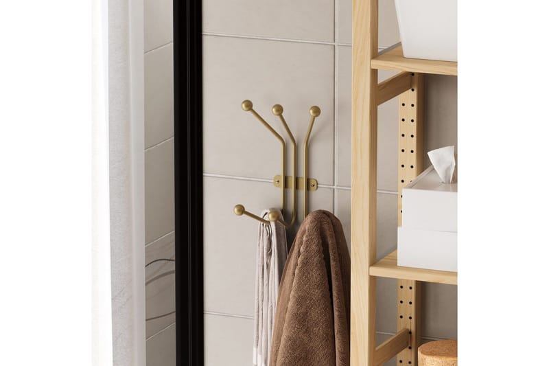 Metall Vegghook Maur Gull - Gull - Oppbevaring - Kles oppbevaring - Kleshengere & knaggrekker - Knagger