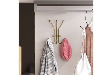 Metall Vegghook Maur Gull - Gull - Oppbevaring - Kles oppbevaring - Kleshengere & knaggrekker - Knagger