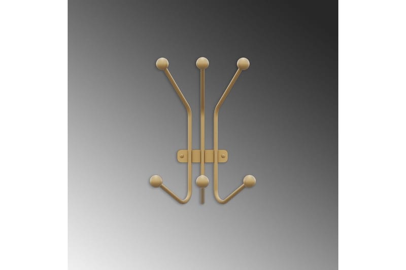 Metall Vegghook Maur Gull - Gull - Oppbevaring - Kles oppbevaring - Kleshengere & knaggrekker - Knagger