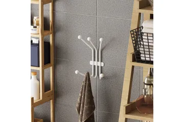 Metall Vegghook Maur Hvit - Hvit - Oppbevaring - Kles oppbevaring - Kleshengere & knaggrekker - Knagger