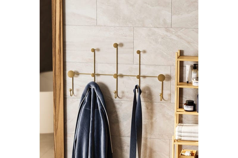 Metall Vegghook Ranjita Gull - Gull - Oppbevaring - Kles oppbevaring - Kleshengere & knaggrekker - Knagger