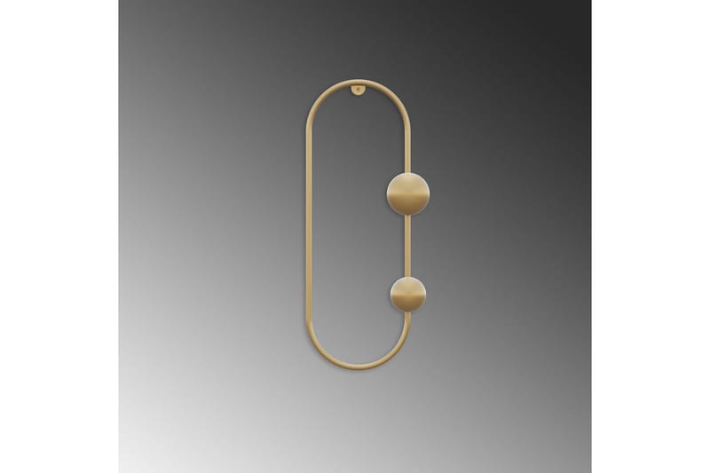 Metall Vegghook Sota Gull - Gull - Oppbevaring - Kles oppbevaring - Kleshengere & knaggrekker - Knagger