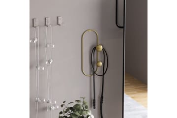 Metall Vegghook Sota Gull - Gull - Oppbevaring - Kles oppbevaring - Kleshengere & knaggrekker - Knagger