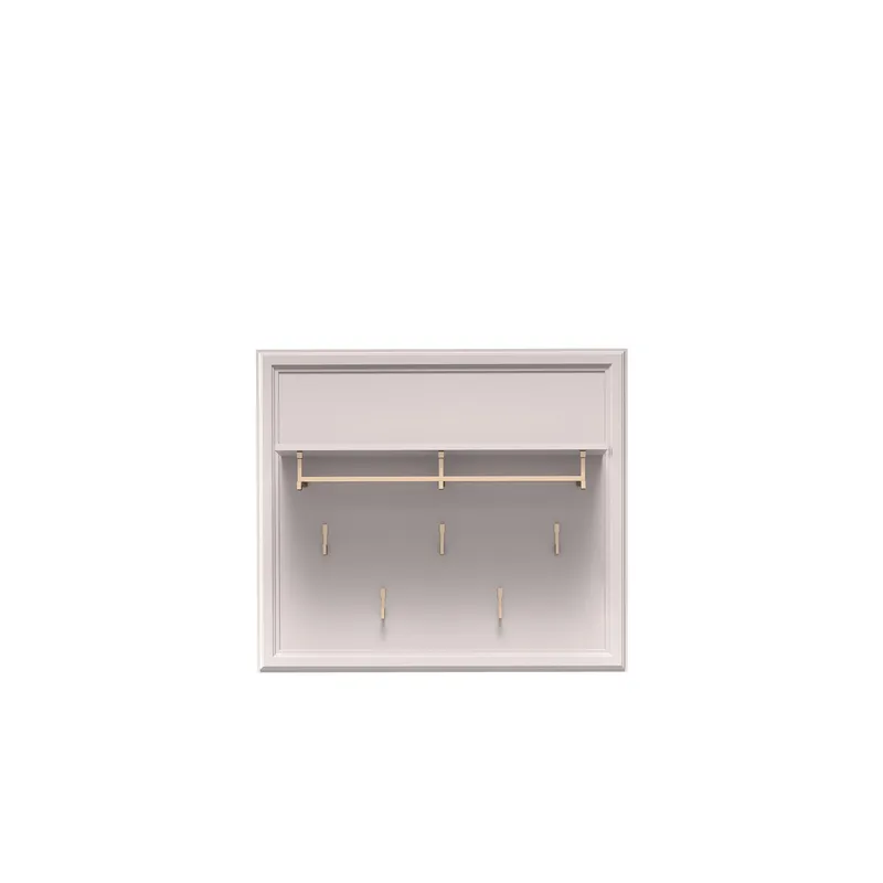 Zeylor vegghylle 100 cm - beige - Oppbevaring - Kles oppbevaring - Kleshengere & knaggrekker - Klestativ