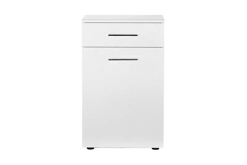 Byrå Vit högglans - Oppbevaring - Kles oppbevaring - Skittentøyskurv