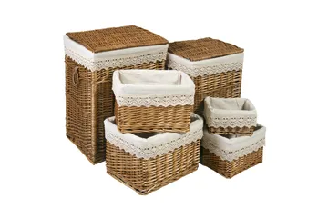 Max-1 Skittentøyskorg Lysebrun - Oppbevaring - Kles oppbevaring - Skittentøyskurv