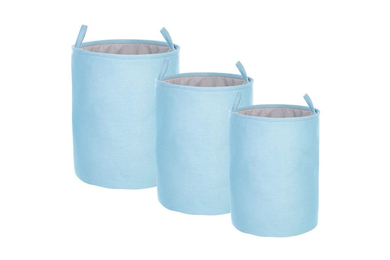 Vaskekurver Archa sett med 3 Blå/grå, Blå/grå