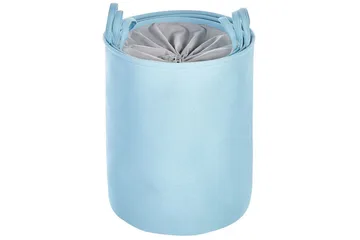 Vaskekurver Archa sett med 3 Blå/grå - Blå/grå - Oppbevaring - Kles oppbevaring - Skittentøyskurv