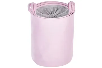 Vaskekurver Archa sett med 3 Rosa/grå - Rosa/grå - Oppbevaring - Kles oppbevaring - Skittentøyskurv