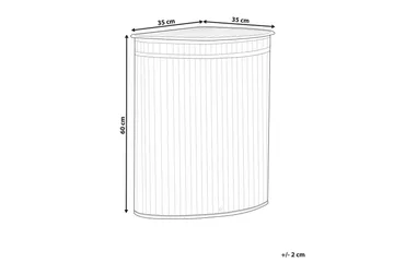 Vaskekurver Badulla Lyst tre - Lyst tre - Oppbevaring - Kles oppbevaring - Skittentøyskurv
