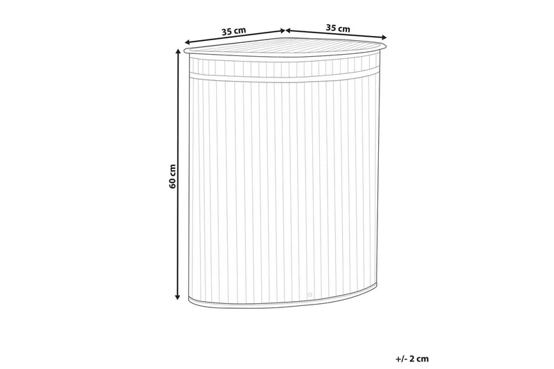 Vaskekurver Badulla Lyst tre - Lyst tre - Oppbevaring - Kles oppbevaring - Skittentøyskurv