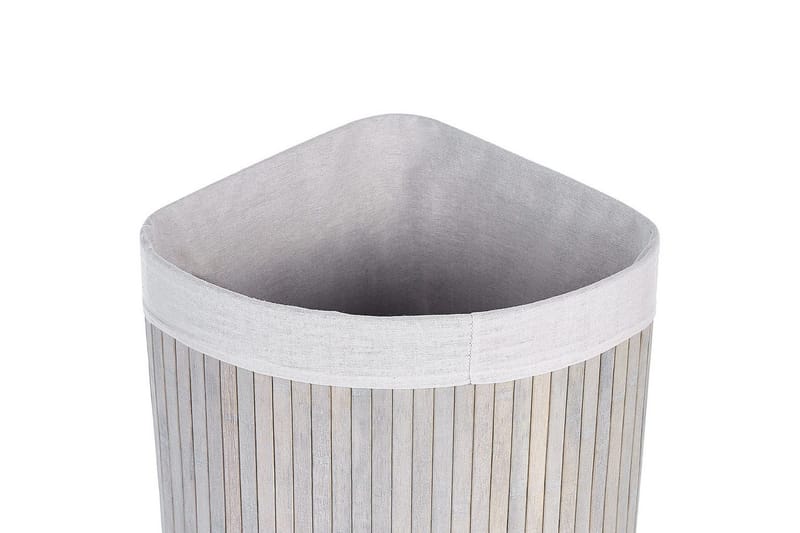 Vaskekurver Matara Grå/hvit - Grå/hvit - Oppbevaring - Kles oppbevaring - Skittentøyskurv