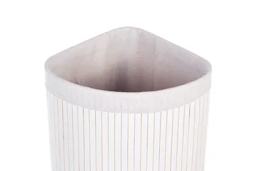 Vaskekurver Matara Hvit - Hvit - Oppbevaring - Kles oppbevaring - Skittentøyskurv