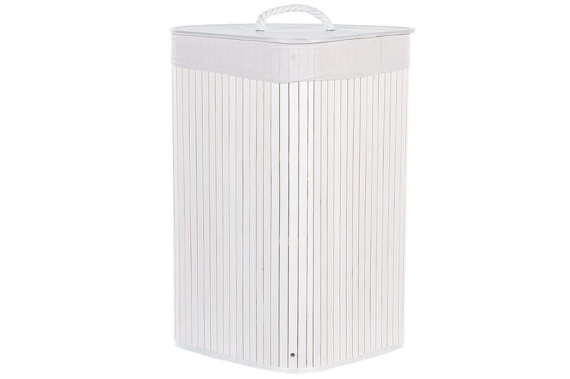 Vaskekurver Matara Hvit - Hvit - Oppbevaring - Kles oppbevaring - Skittentøyskurv