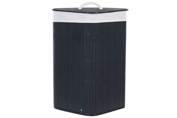Vaskekurver Matara Svart/hvit - Svart/hvit - Oppbevaring - Kles oppbevaring - Skittentøyskurv