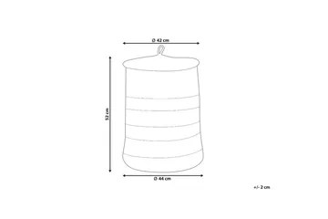 Kurv Silopi Beige, Oransje - Beige, Oransje - Oppbevaring - Oppbevaring til baderom