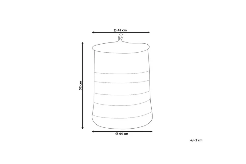 Kurv Silopi Beige, Oransje - Beige, Oransje - Oppbevaring - Oppbevaring til baderom