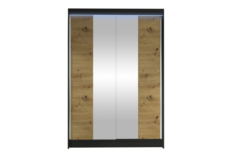 Liverpool Garderobe Med Speil 120x200 cm - Oppbevaring - Garderober & garderobesystem