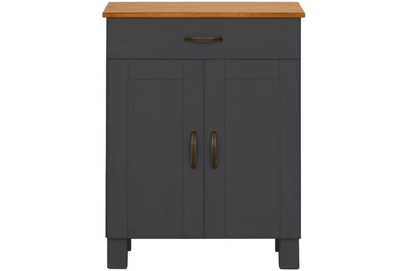 Alby Baderomsskap 60 cm - Grå - Oppbevaring - Oppbevaring til baderom - Baderomsskap