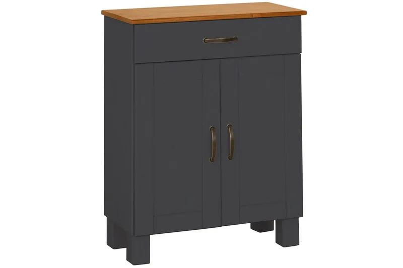 Alby Baderomsskap 60 cm, Grå