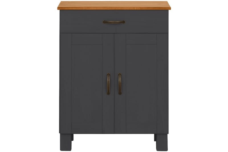 Alby Baderomsskap 60 cm - Grå - Oppbevaring - Oppbevaring til baderom - Baderomsskap