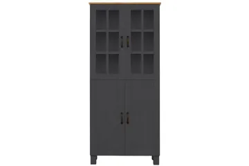 Alby Høyskap til Bad 130x75x30 cm - Grå - Oppbevaring - Oppbevaring til baderom - Veggskap & høyskap