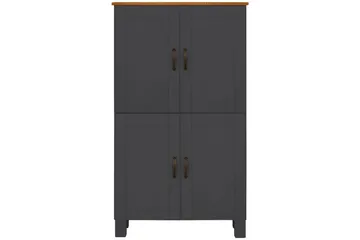 Alby Høyskap til Bad 130x75x30 cm - Grå - Oppbevaring - Oppbevaring til baderom - Veggskap & høyskap